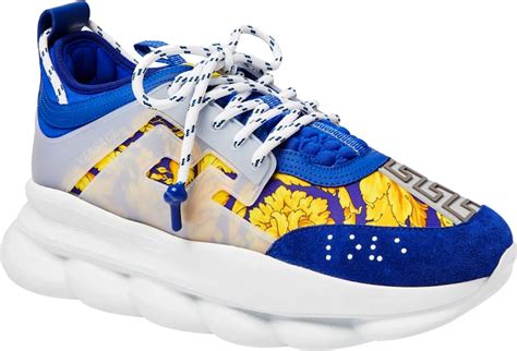 versace reflective shoes|versace blue label shoes.